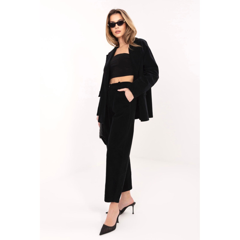 Pantalon Rue Paris Pantalon en velours côtelé 225001