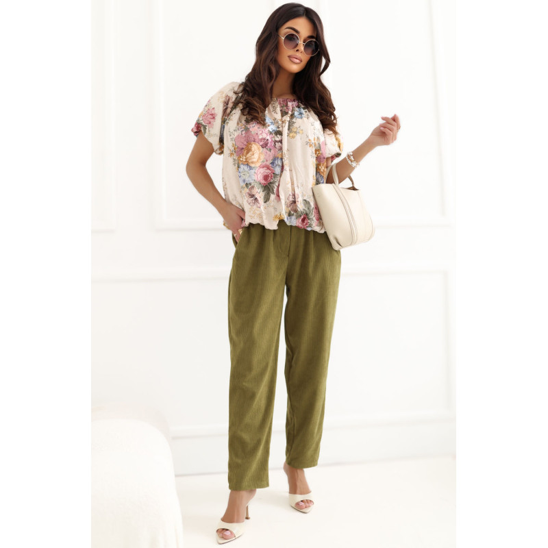 Pantalon Rue Paris Pantalon en velours côtelé 227687