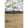 Ceinture tressé en simili gris
