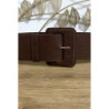 Grosse ceinture marron avec joli motif