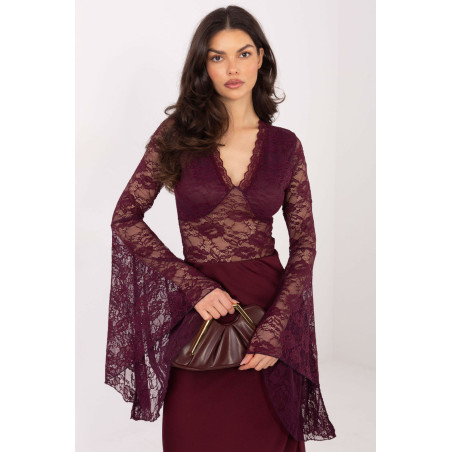 Blouse Factory Price Blouse en dentelle 222813