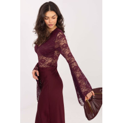 Blouse Factory Price Blouse en dentelle 222813