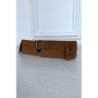 Ceinture camel en suédine avec pochette intégré sur les côtés