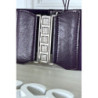 Ceinture de taille violette avec lacet au dos