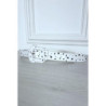 Ceinture en simili blanche à imprimé étoiles