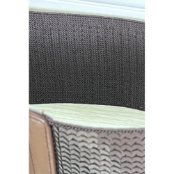 Ceinture élastique marron à sequins