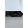 Ceinture marron ajustable en similicuir
