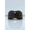 Ceinture à clou en simili cuir marron style bohème rock