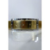 Ceinture doré avec boucle rectangle strass et argenté