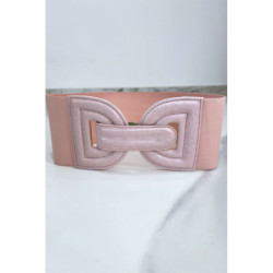 Grosse ceinture élastique avec boucle en forme de D