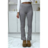 Pantalon canard motif carreaux patte d'eph