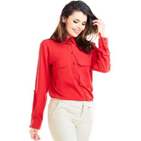 Chemise awama Chemise manche longue 129925