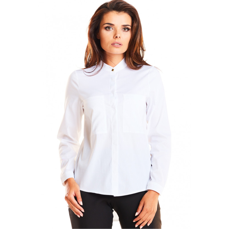 Chemise awama Chemise manche longue 130209
