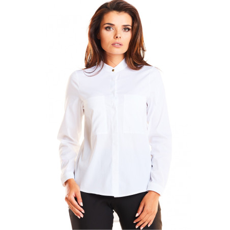Chemise awama Chemise manche longue 130209