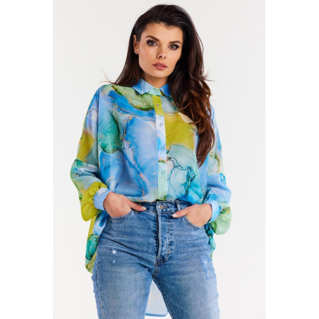 Chemise awama Chemise manche longue 196618